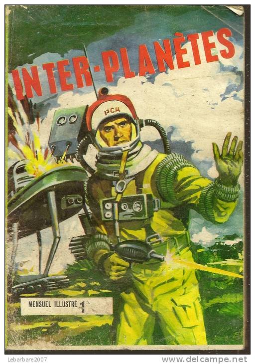 INTER PLANETES  N° 5 -    LUTECE  1969 - Kleine Formaat