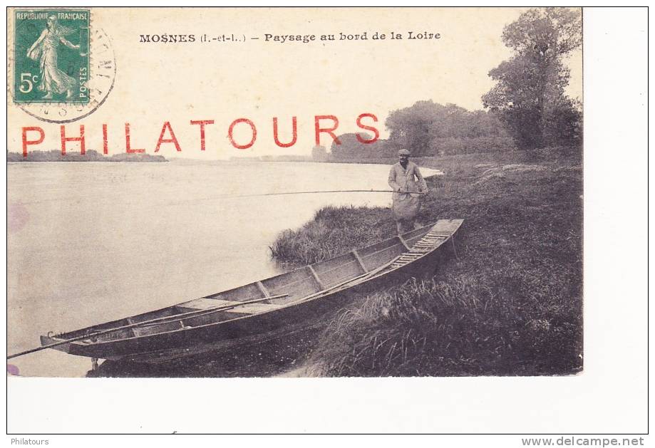 MOSNES / PAYSAGE AU BORD DE LA LOIRE - Autres & Non Classés