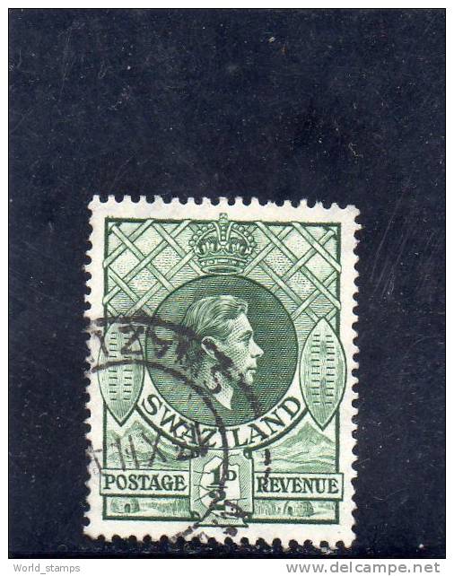 SWAZILAND 1938-54 O P 13 1\2 X 14 - Swaziland (...-1967)