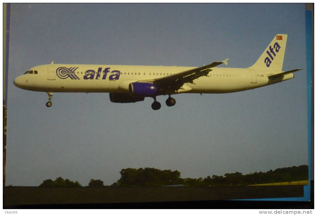 AIRBUS A 321 131    ALFA   TC ABC - 1946-....: Moderne