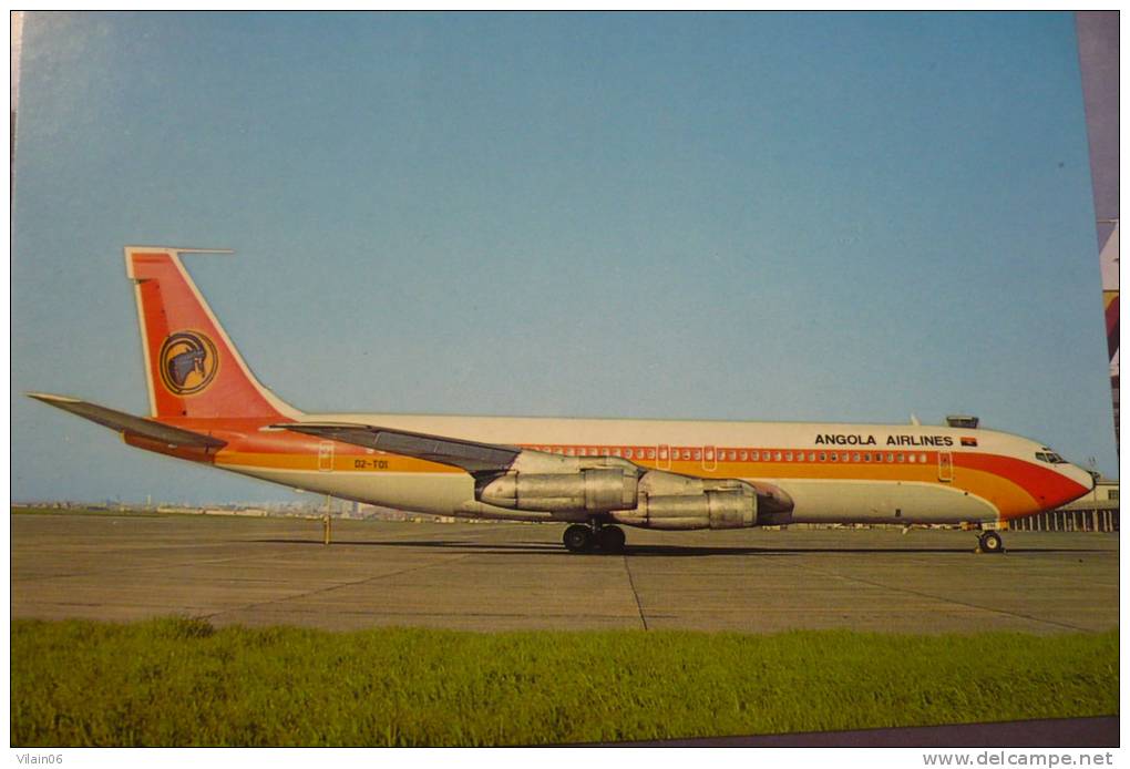 ANGOLA AIRLINES   B 707 349C   D2 TOI - 1946-....: Modern Era