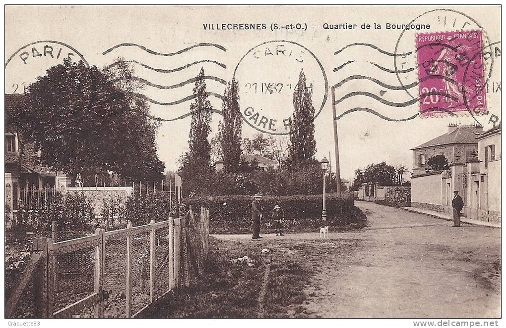 VILLECRESNE -QUARTIER DE LA BOURGOGNE - Villecresnes