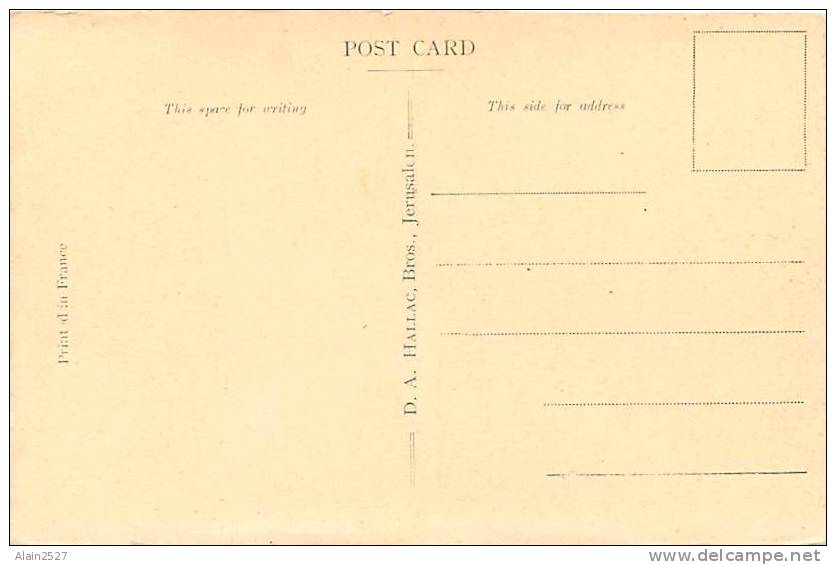 JERUSALEM - Vallée De Josaphat - Josaphat Valley (D.A. Hallac, Bros., Jerusalem) - Israel
