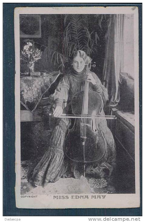 Musique, Miss Edna May, Violoncelle, - Musica