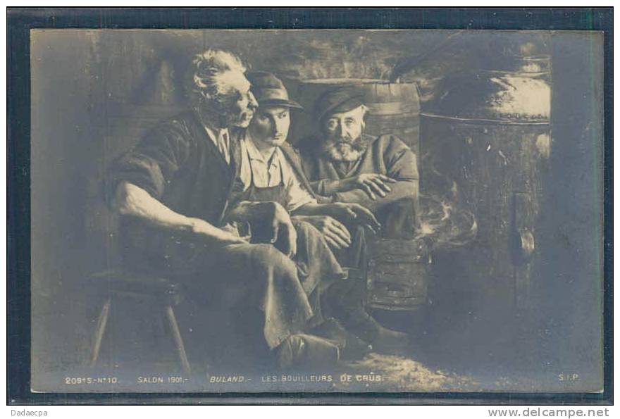 Métiers, Les Bouilleurs, De Crus, Salon 1901, - Profesiones