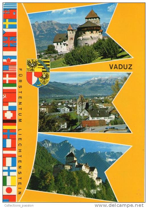 Cp , FURSTENTUM LIECHTENSTEIN  , VADUZ , Capitale Et Résidence Du Prince , Vierge , N°408 - Liechtenstein