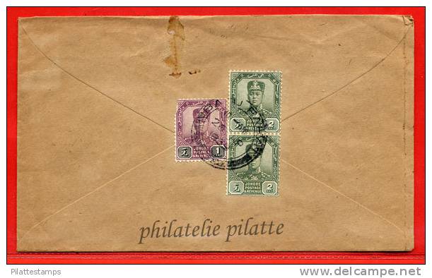 MALAYSIE LETTRE DU 26/04/1939 DE BATU PAHAT POUR SINGAPOUR COVER - Johore