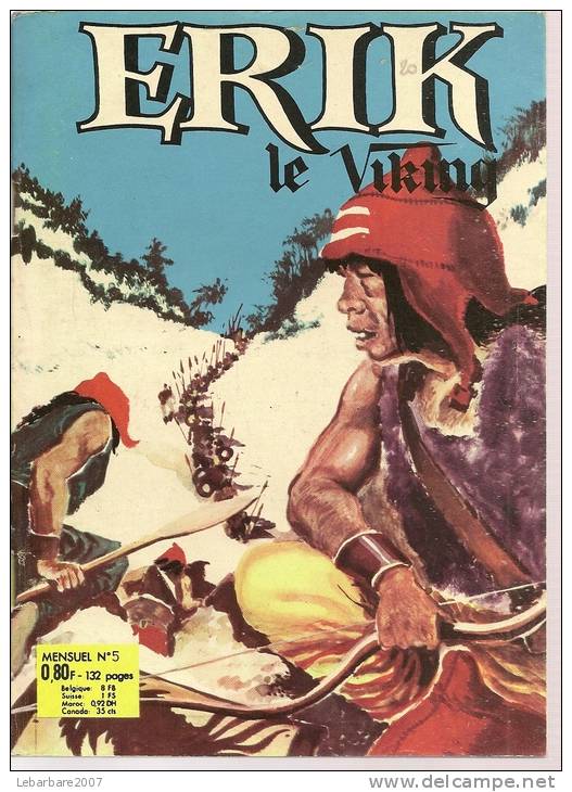 ERIK LE VIKING  N° 5  - SFPI  1963 - Petit Format