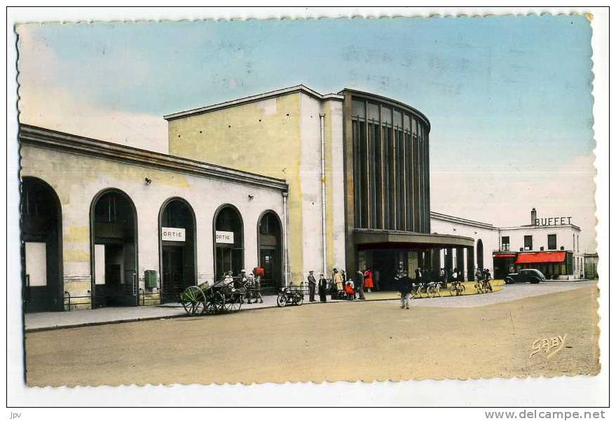 14 CAEN . LA GARE S.N.C.F. - Caen