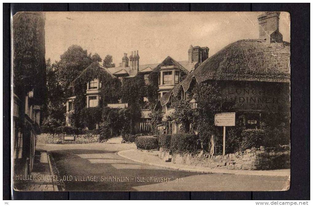 Royaume-Uni - Hollier's Hotel - Old Village - Shanklin - Isle Of Wight - Andere & Zonder Classificatie