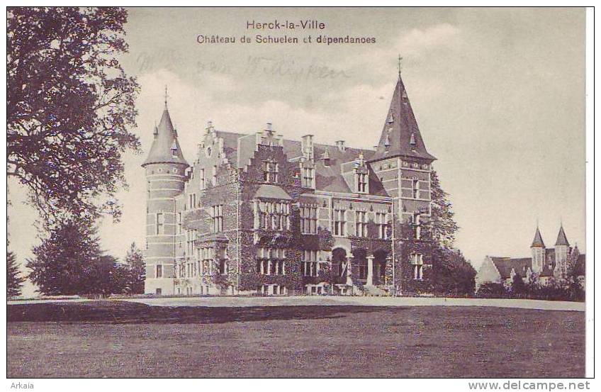 HERCK LA VILLE = Château De Schuelen Et Dépendances  (vierge) - Herk-de-Stad