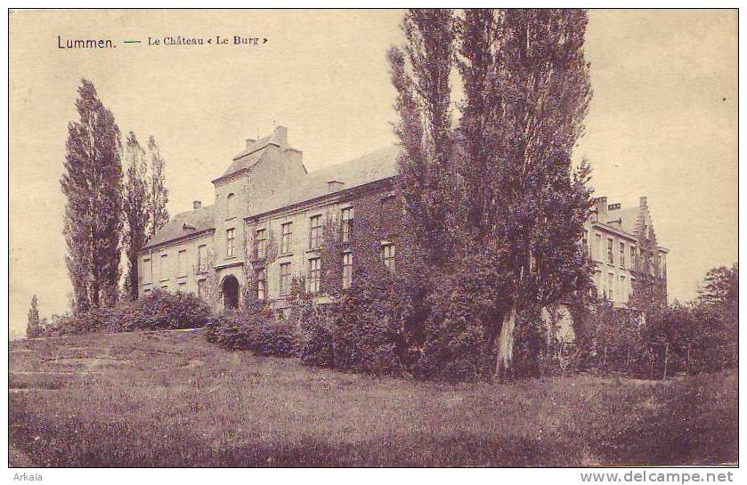 LUMMEN = Le Château "Le Burg"  (écrite) 1914 - Lummen