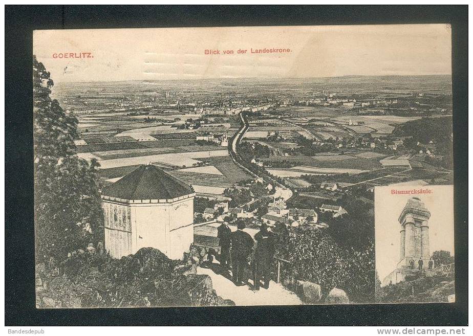 AK Allemagne - Goerlitz - Görlitz - Blick Von Der Landeskrone ( W. Rummier) - Görlitz