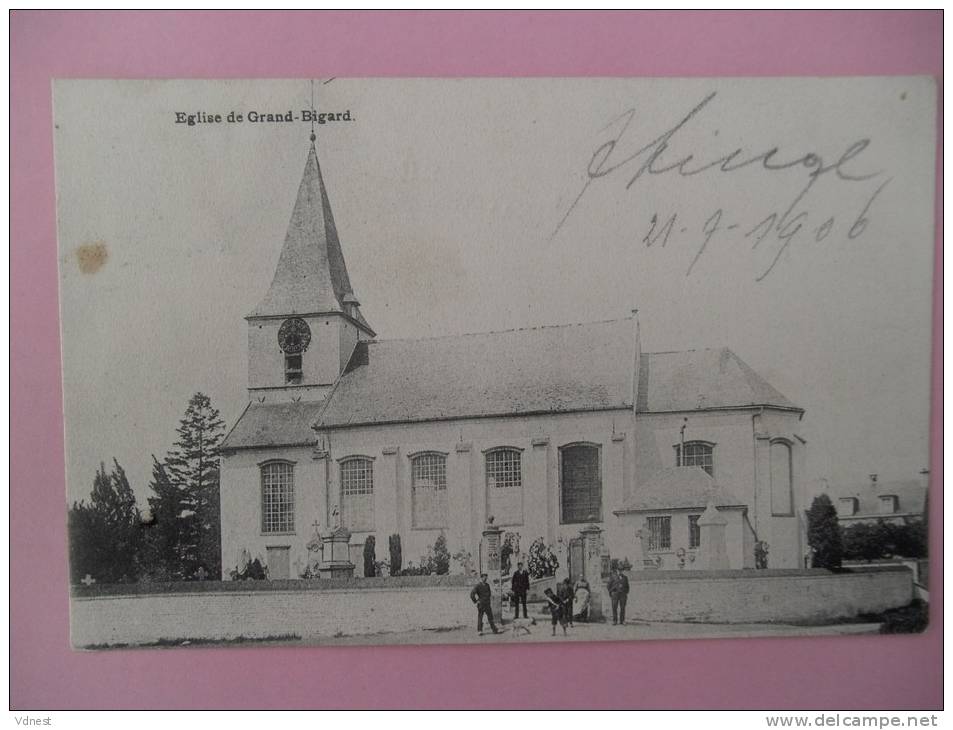 PK  GG6  Eglise 1906   Dilbeek  Groot Bijgaarden  Geen Delc Pay - Dilbeek