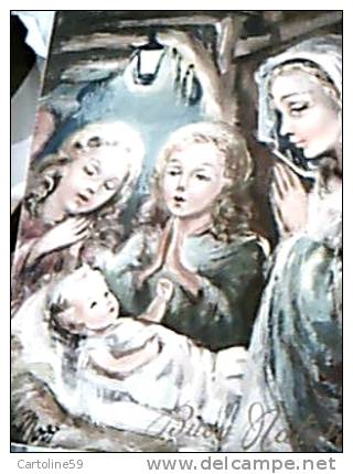 BUON NATALE  GESU E MADONNA ANGELI VB1964  DO4432 - Altri & Non Classificati