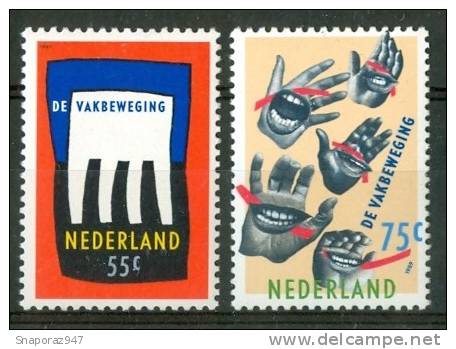 1989 Olanda Sindacato Syndicat Dutch Trade Set MNH** AA53 - Unused Stamps