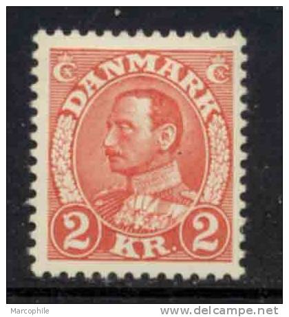 DANEMARK - CHRISTIAN X  / 1933-1940  # 225 - 2 K. ROUGE BRUN * / COTE 8.50 EURO (ref T1032) - Ungebraucht