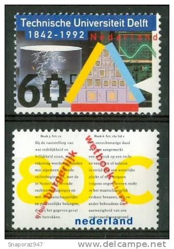 1992 Olanda Università Tecnica  Set MNH** AA63 - Nuevos