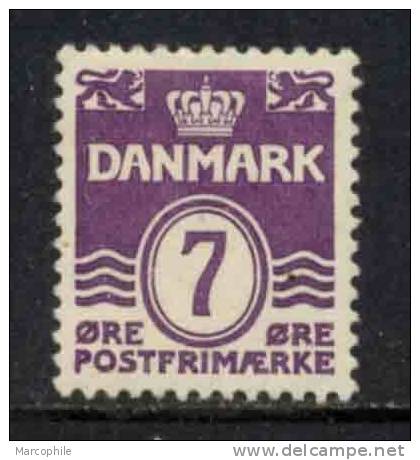 DANEMARK  / 1933-1940 # 211 - 7 O. VIOLET * / COTE 4.00 EURO (ref T995) - Nuovi