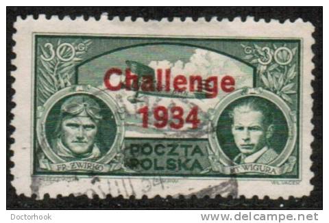 POLAND  Scott #  C 12  VF USED - Usados