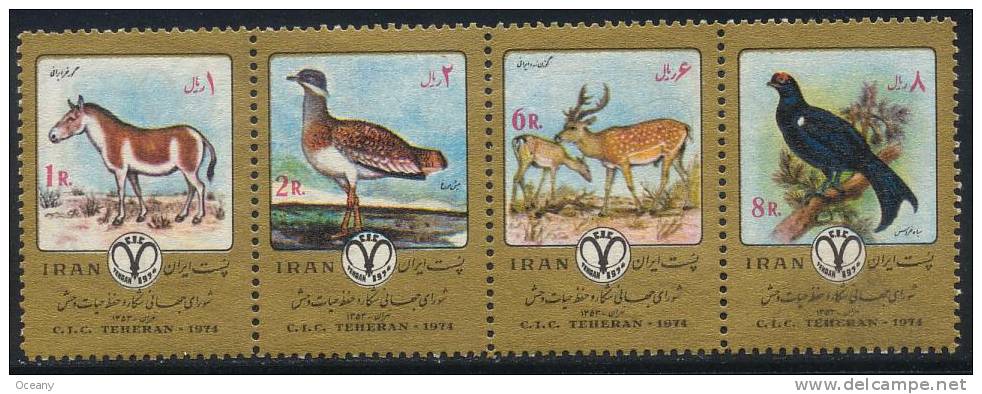 Iran - Animaux 1543/1546 ** - Autres & Non Classés