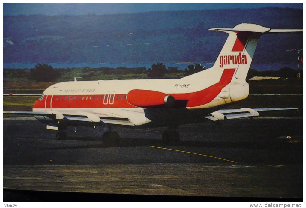 FOKKER 28   GARUDA     PK GNE - 1946-....: Moderne