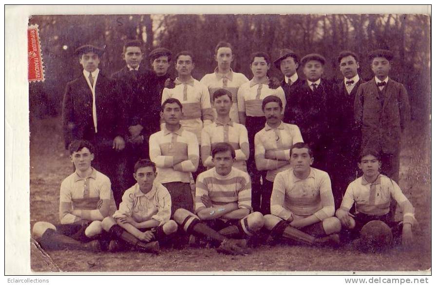 Gironde....33.... Les Vaillants De Saint Seurin  .. Football   Carte Photo - Other & Unclassified