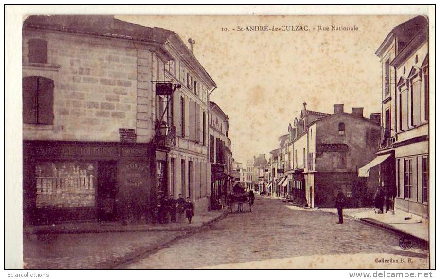 Gironde....33.... .Saint André De Cubzac.. Rue Nationale - Other & Unclassified