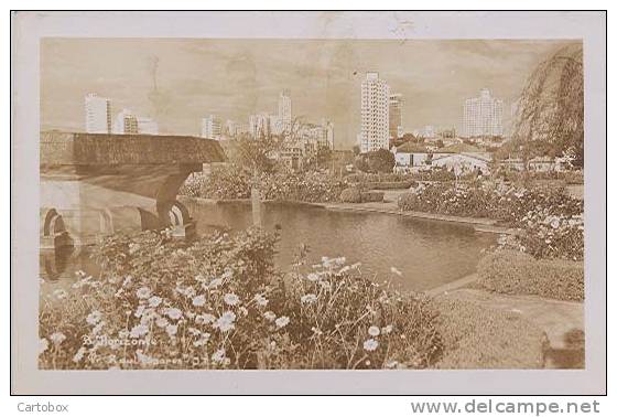 Belo Horizonte (real Old Photopostcard 1955)  3 X Scan - Belo Horizonte