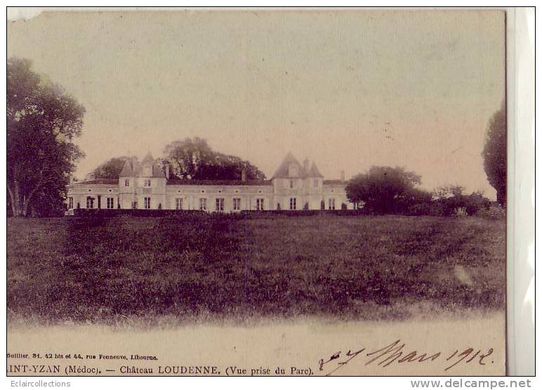 Gironde....33....  Sainte Yzan De Soudiac...Chateau Loudenne - Andere & Zonder Classificatie