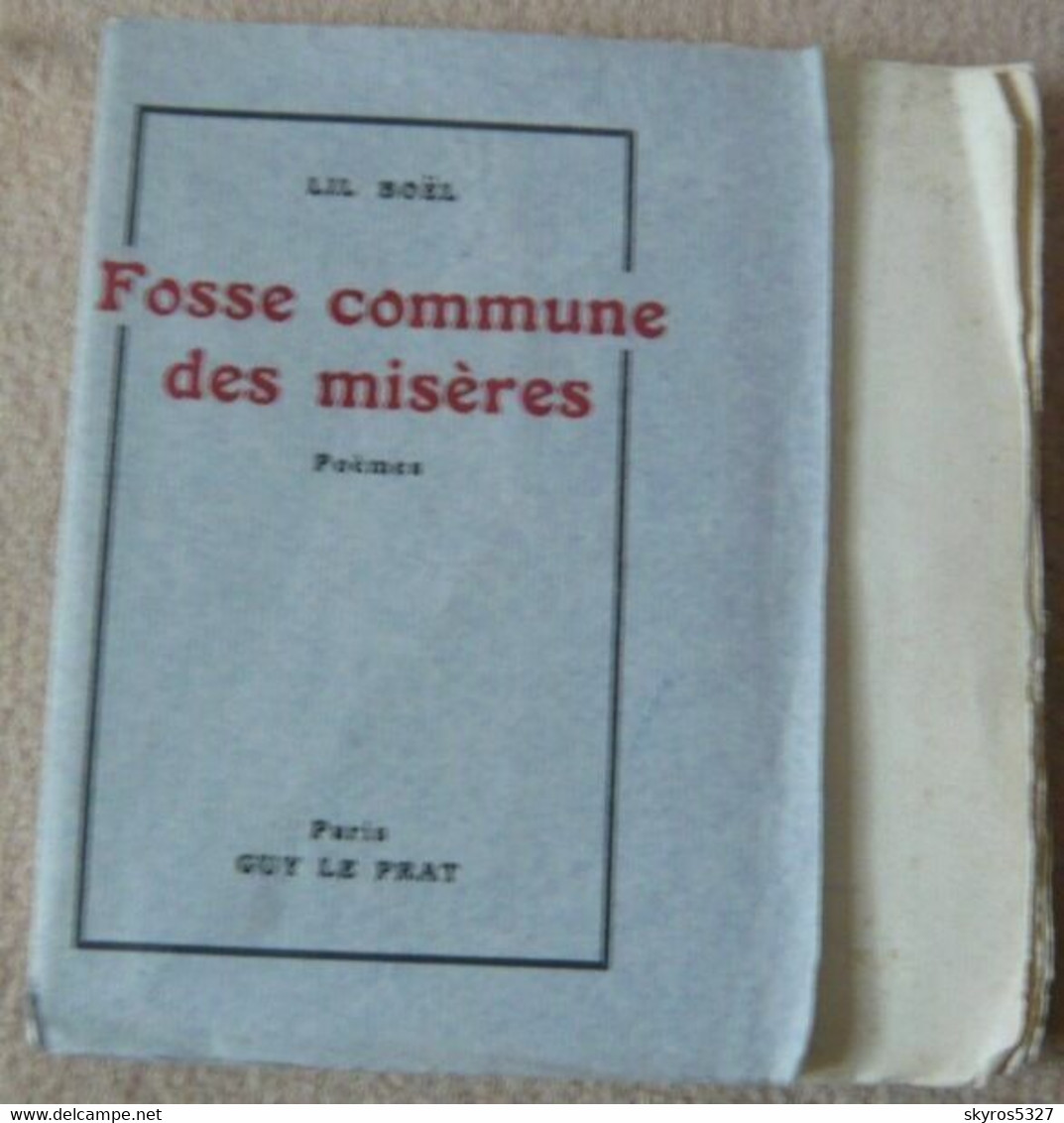 Fosse Commune Des Misères - French Authors