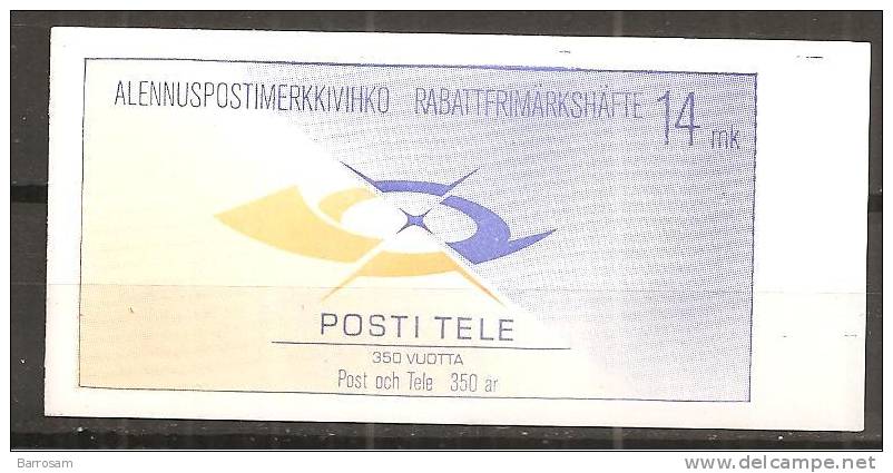 Finland1988: Michel MH20mnh**(with Full,original Gum) - Carnets