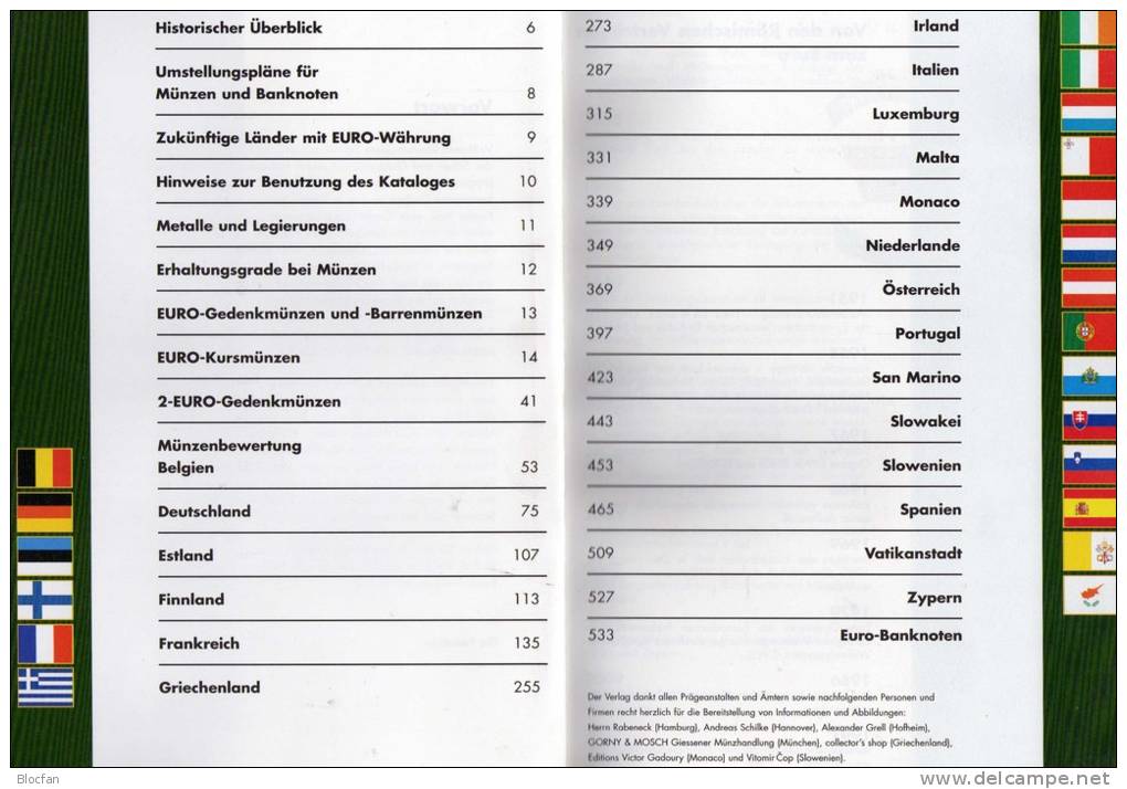 Münzen Und Banknoten EURO-Katalog 2012 Neu 10€ Für Numis-Briefe Und Numisblätter Aller Europäischen Länder In €-Münzgeld - Cartas & Documentos