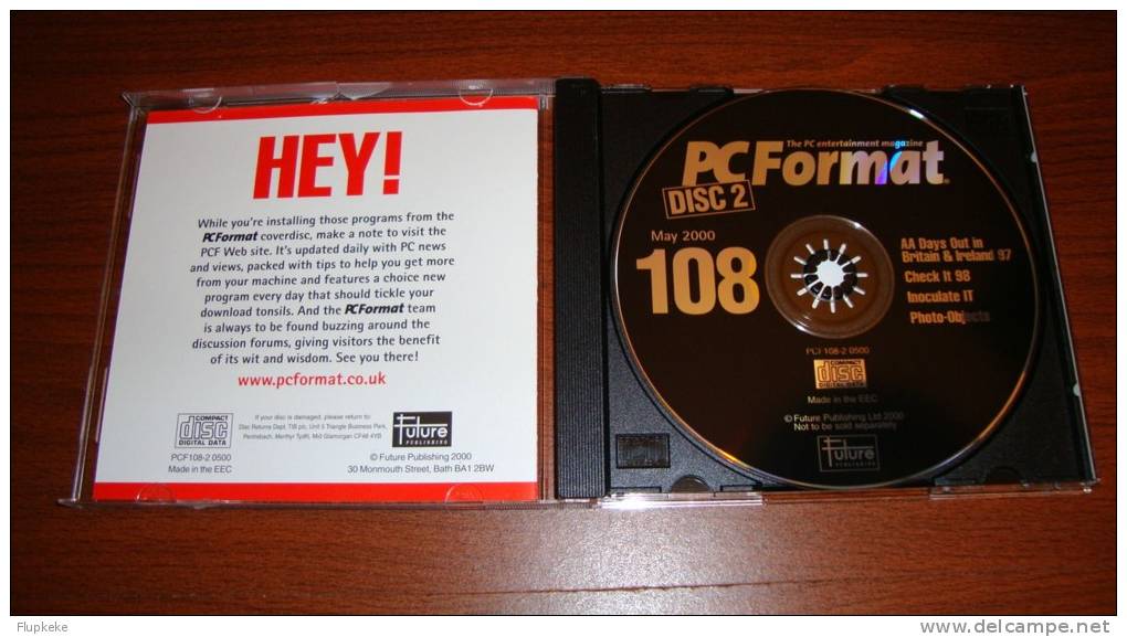 Pc Format 108 Check It 1998 + Days Out 1997 Encyclopédia On Cd-Rom 2000 - Informatica