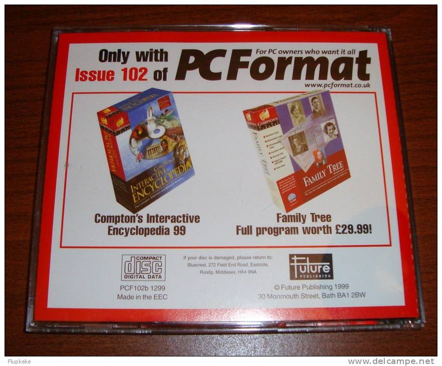 Pc Format 102 Compton Interactive Encyclopédia 1999 On Cd-Rom 2000 - Informatik