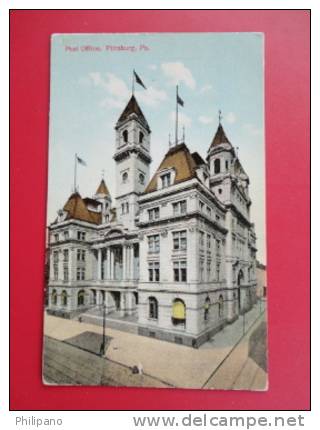 - Pennsylvania > > Pittsburgh    Post Office  1910 Cancel =   ===ref 368 - Pittsburgh