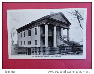 - South Carolina > Camden Old Court House Vintage Wb     ==== === === Ref 369 - Camden