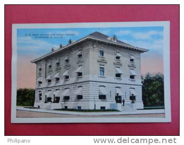 South Carolina > Florence  Post Office & Court House   Vintage Wb Ripple Not Flat== ===  =ref 370 - Florence