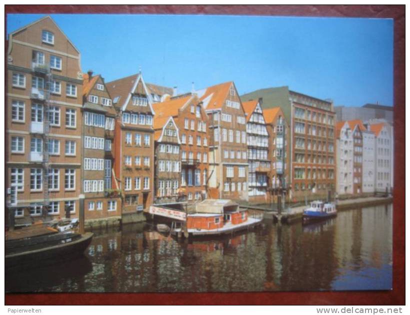 Hamburg - Speicherhäuser Am Nicolaifleet - Mitte