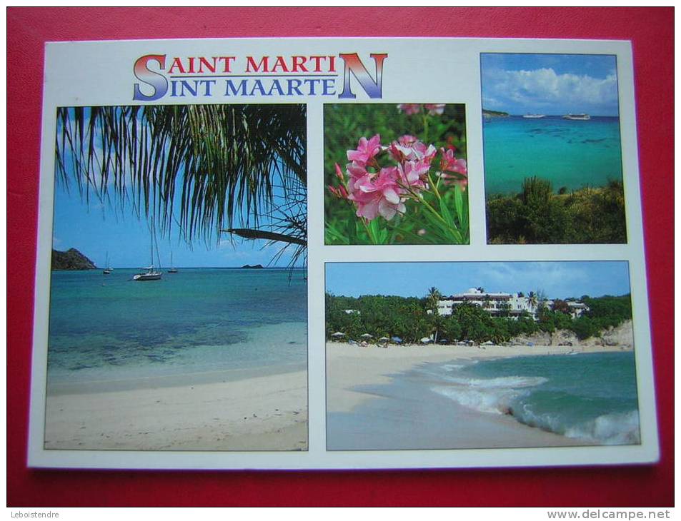 CPM- SAINT-MARTIN-ST MAARTEN -ANTILLES-WEST INDIES-MULTI-VUES   -VOYAGEE 2006 - Saint Martin