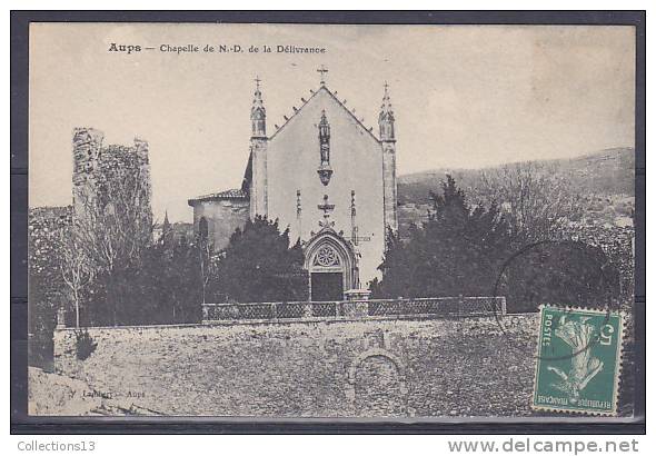 VAR - Aups - Chapelle De N. D. De La Delivrance - Aups