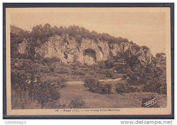 VAR - Aups - Les Grottes Sainte Madeleine - Aups