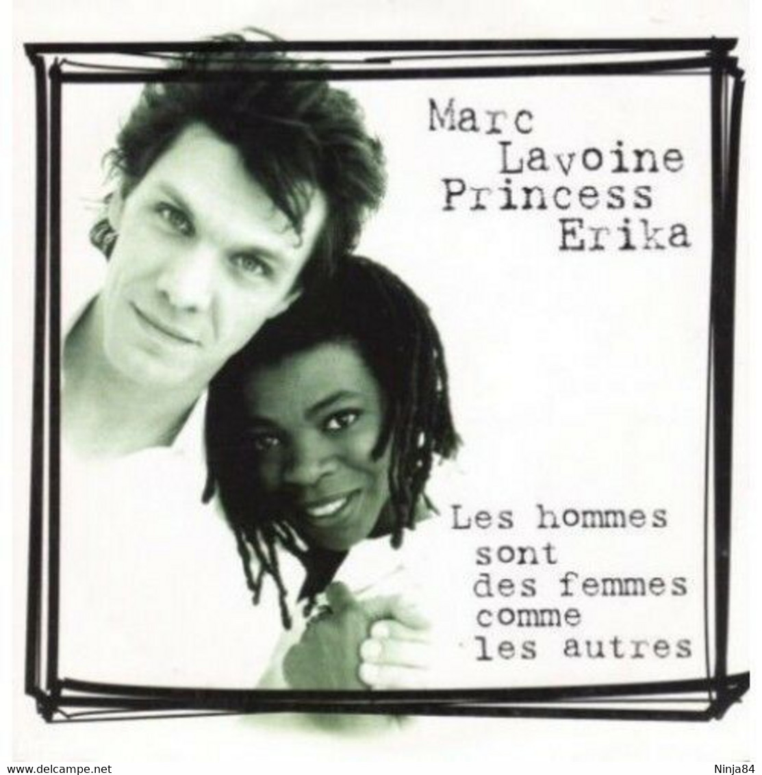 CDS Marc Lavoine / Princess Erika " Les Hommes Sont Des Femmes " Promo - Collectors