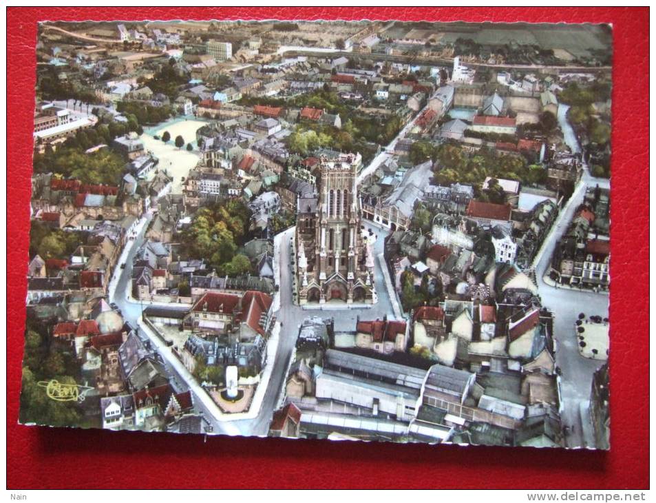 62 - BETHUNE - VUE AERIENNE - L'EGLISE ST VAAST - - Bethune