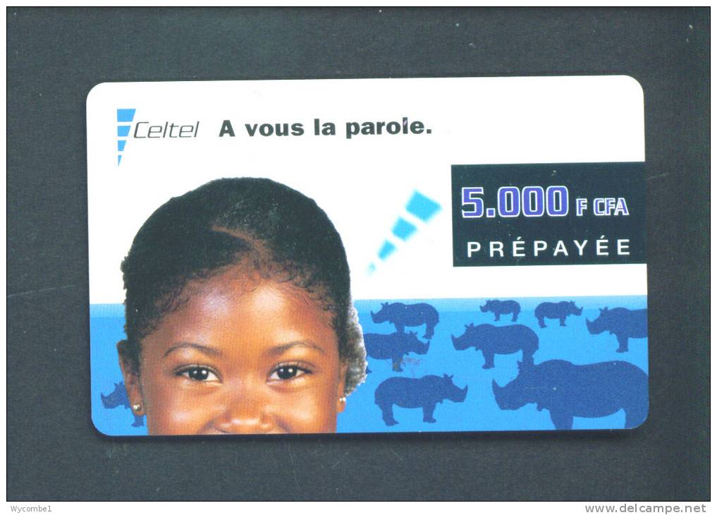 GABON  -  Remote Phonecard As Scan - Gabun