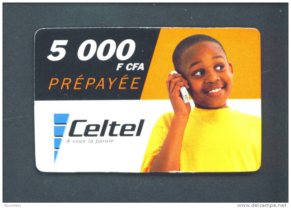 GABON  -  Remote Phonecard As Scan - Gabon