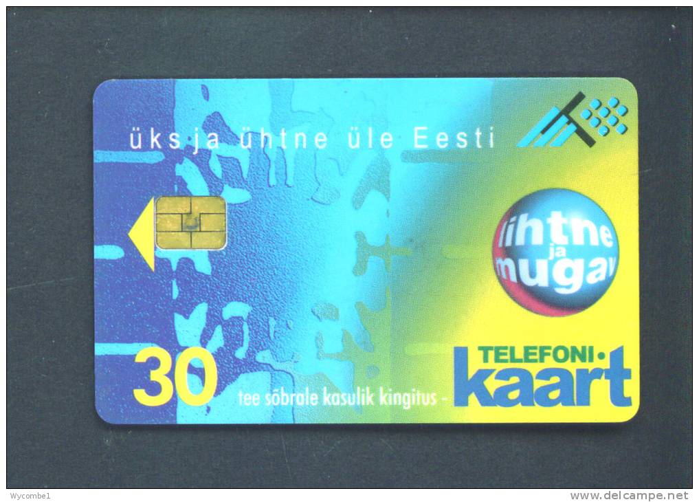 ESTONIA  -  Chip Phonecard As Scan - Estonia