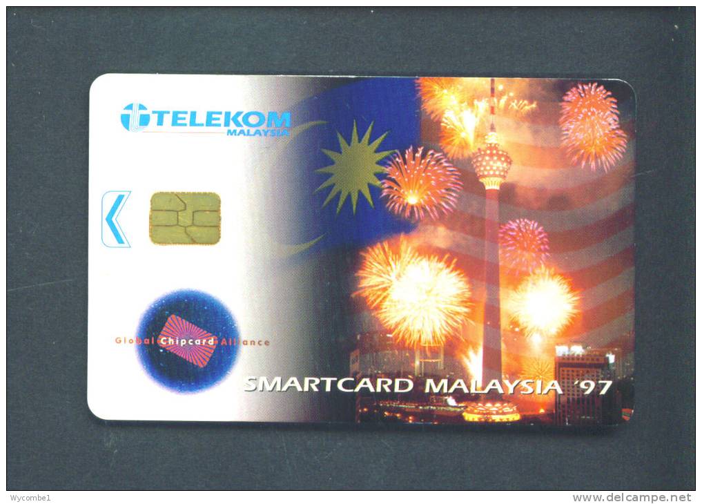 MALAYSIA  -  Chip Phonecard As Scan - Malaysia