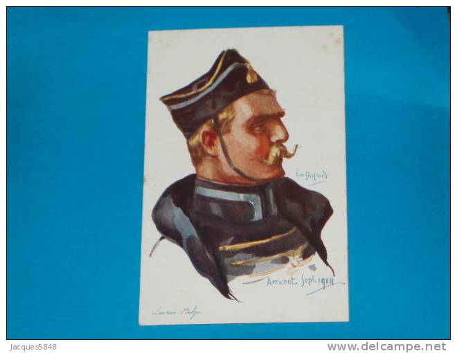 Illustrateurs) Dupuis - Nos Alliés - N° 1 - Lancier Belge - Aerschot : Sept 1914   - EDIT - Color - Dupuis, Emile