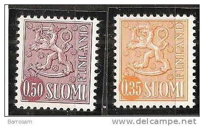 Finland1974:  Michel 746-7nh** - Unused Stamps